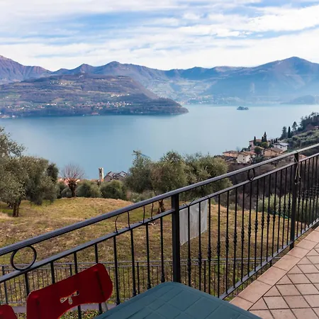 아파트 Residenza Coccinelle Vista D'iseo 타베르놀라 베르가마스카