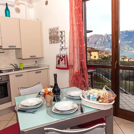 아파트 Residenza Coccinelle Vista D'iseo 타베르놀라 베르가마스카